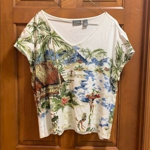 Chico’s Additions short sleeve shirt -  3/20